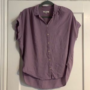 Madewell Central Shirt Lilac